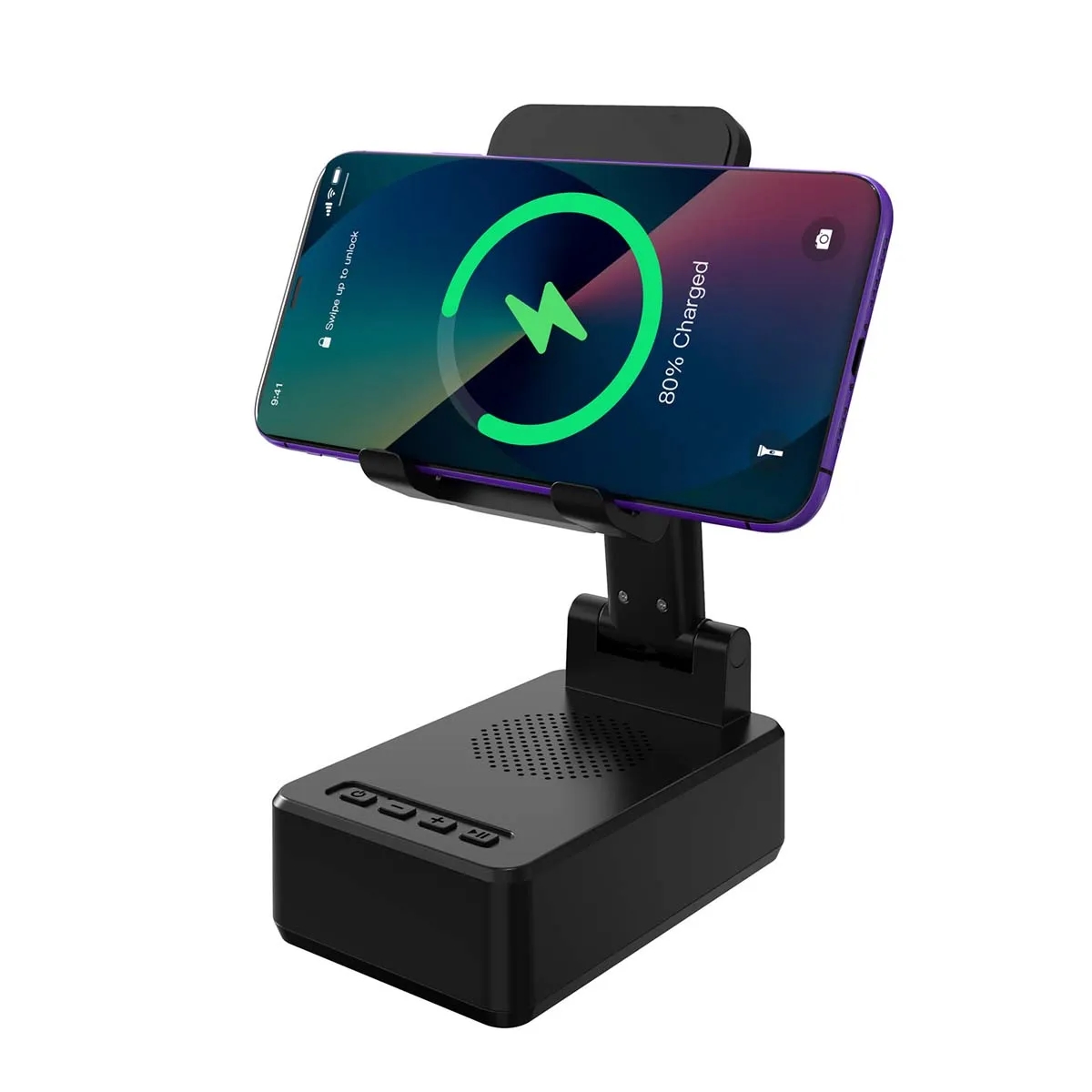 3 In 1 15W Fast Charging Wireless Charger BT Speakers 6