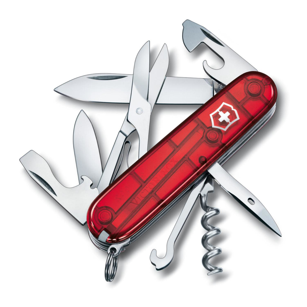 Victorinox® - Swiss Army Climber Translucent Swiss Made Knife
