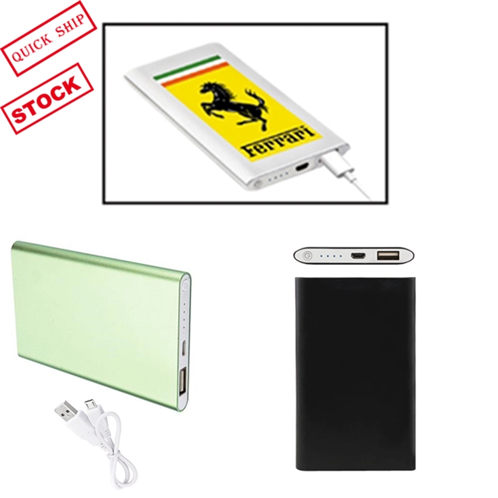 Quick Ship 5000mAh USA Decorated Metal Power Bank 4