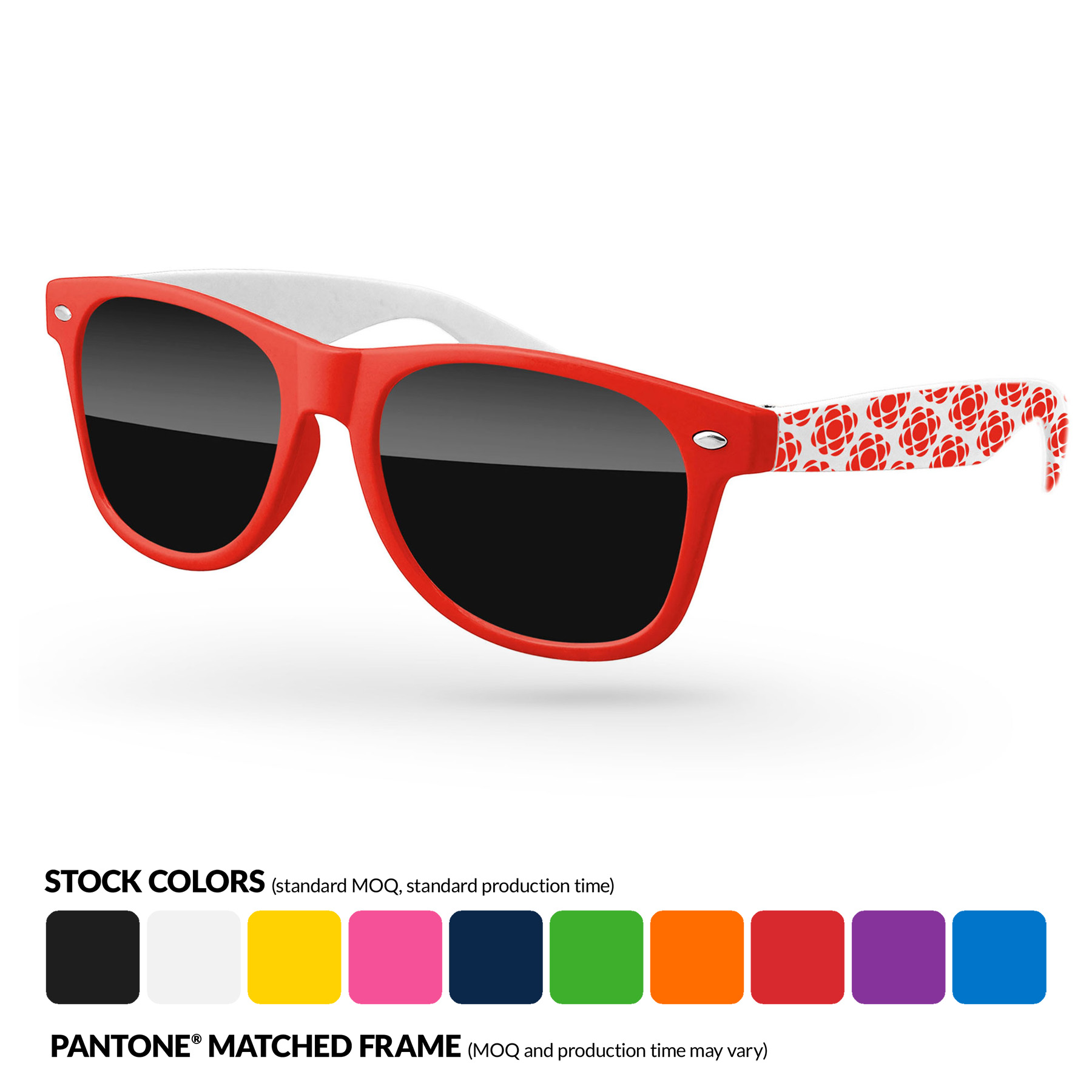 2-Tone Retro Sunglasses 9