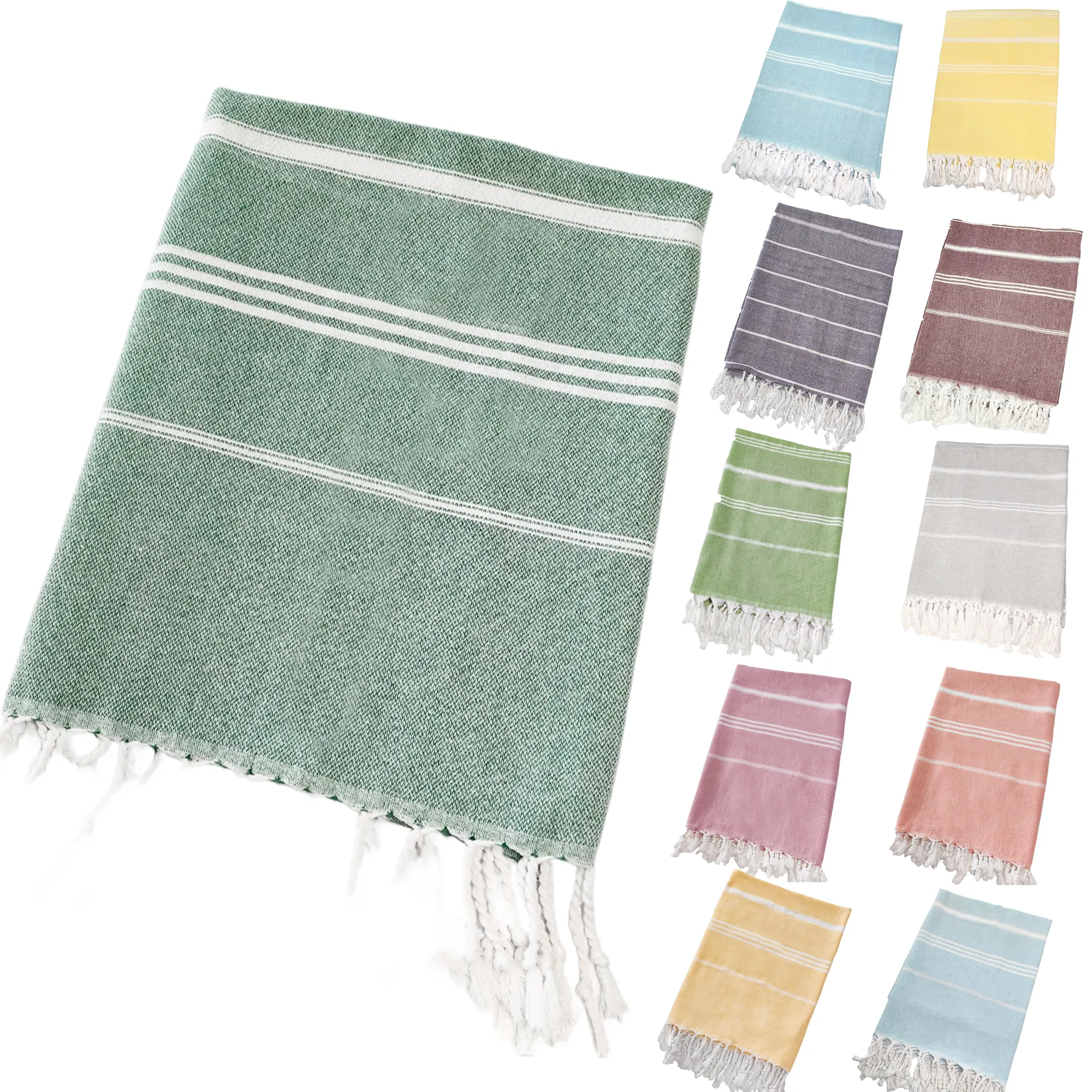 Pure Cotton Quick-Dry Beach Towel