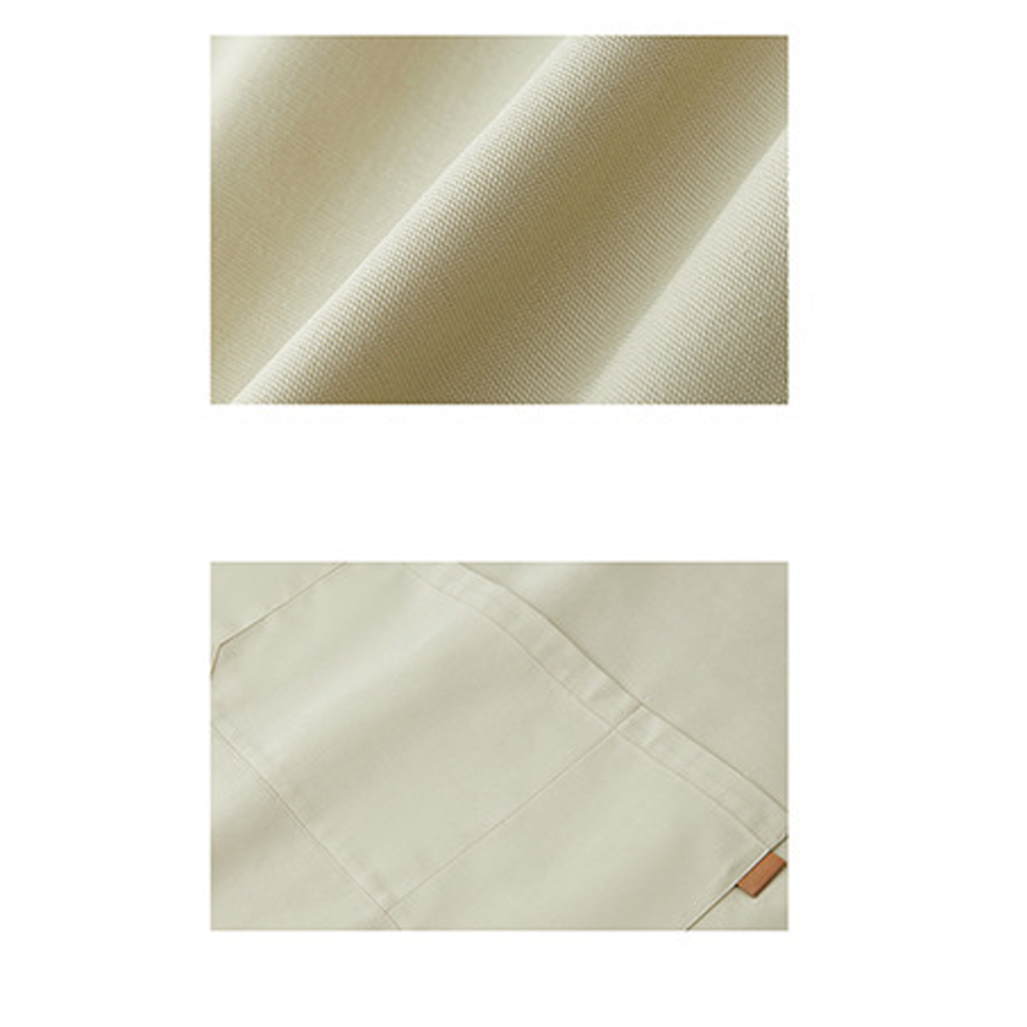 Canvas Kitchen Apron Waterproof And Oil-proof Double Strap 5