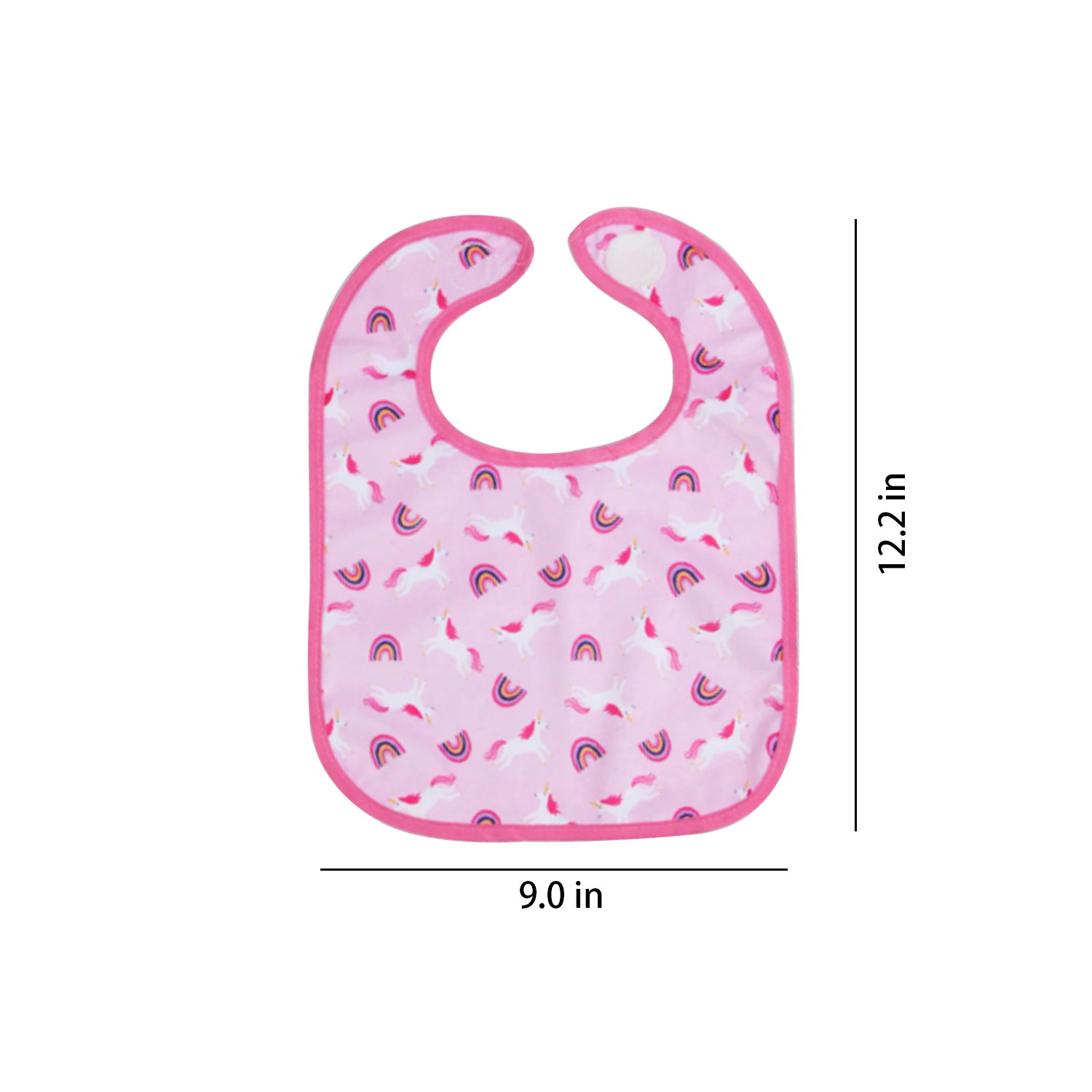 U-shaped waterproof newborn anti spitting feeding bib 3