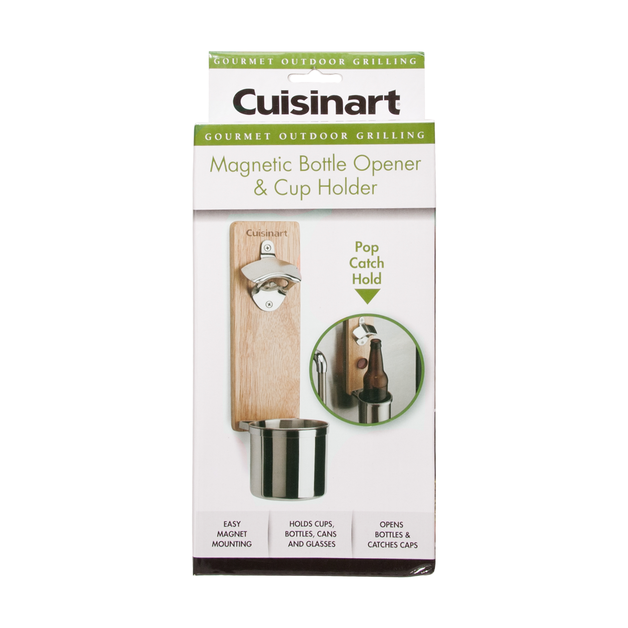 Cuisinart Outdoors® Magnetic Bottle Opener & Cup Holder 18
