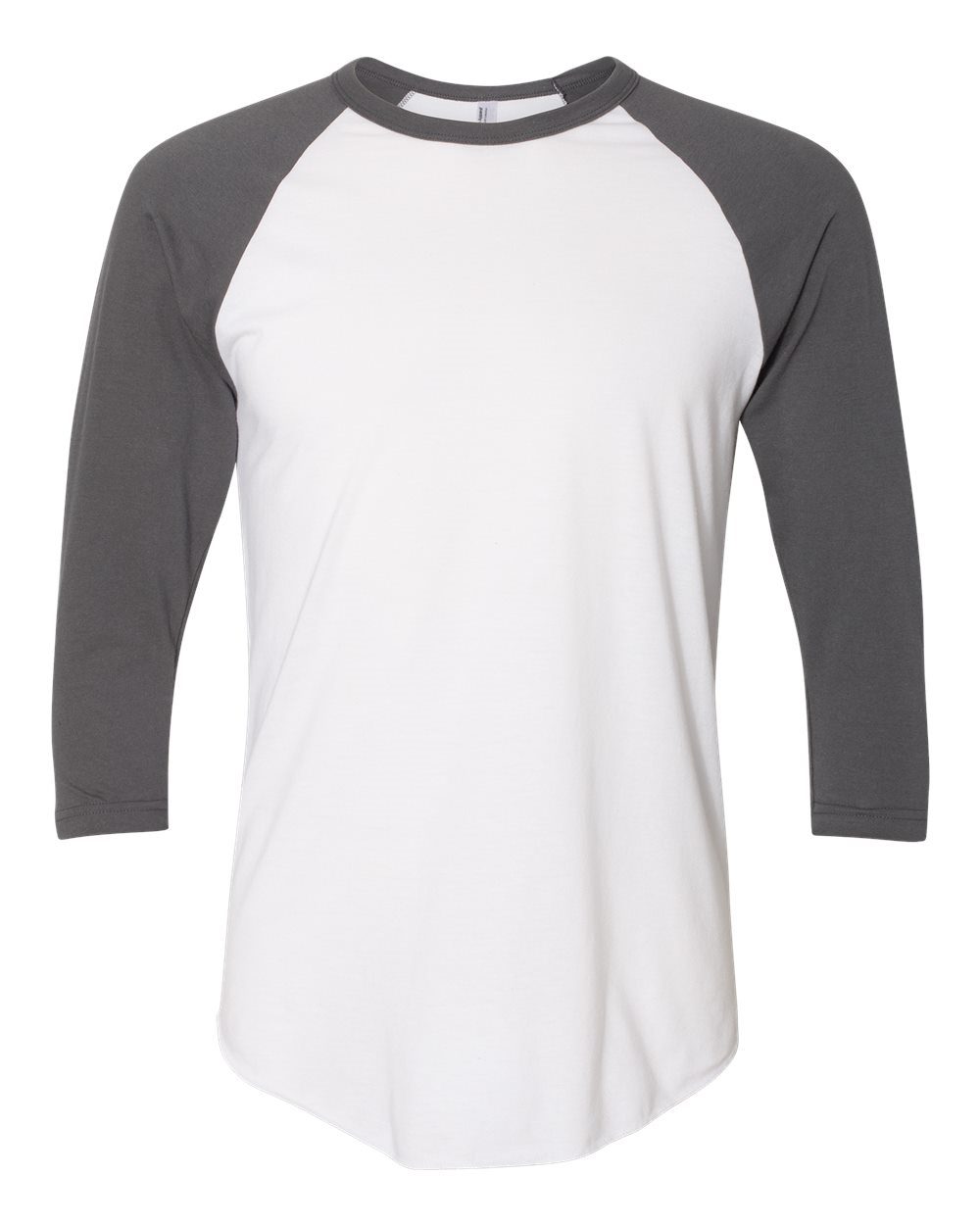 50/50 Raglan Three-Quarter Sleeve Tee