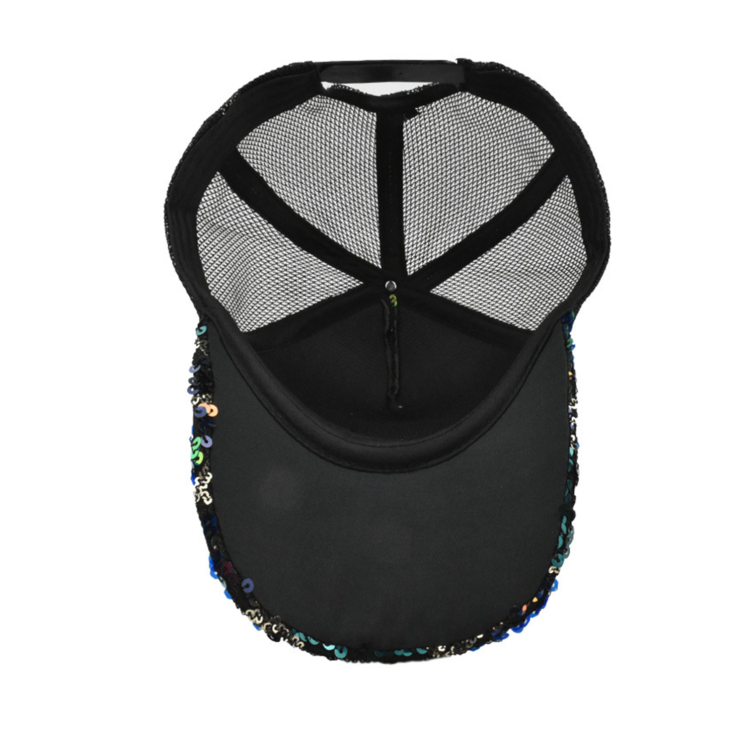 Unisex Sequin Mesh Baseball Cap 5