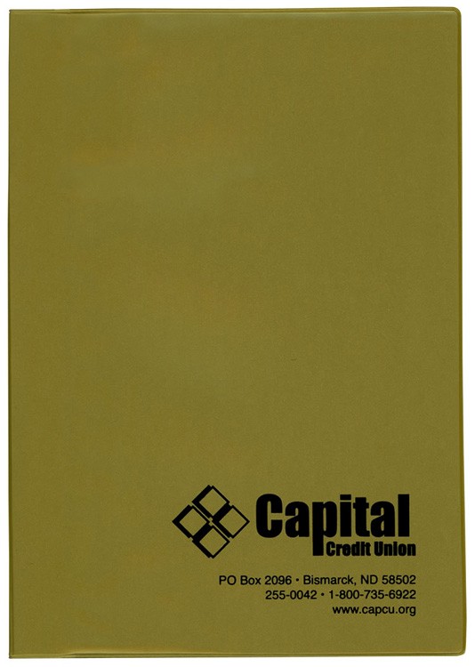 7 x 10 Standard Vinyl Cover Weekly Planner 8