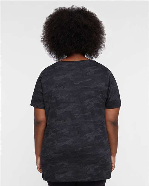 Women's Curvy Collection Fine Jersey Tee - 3816 189