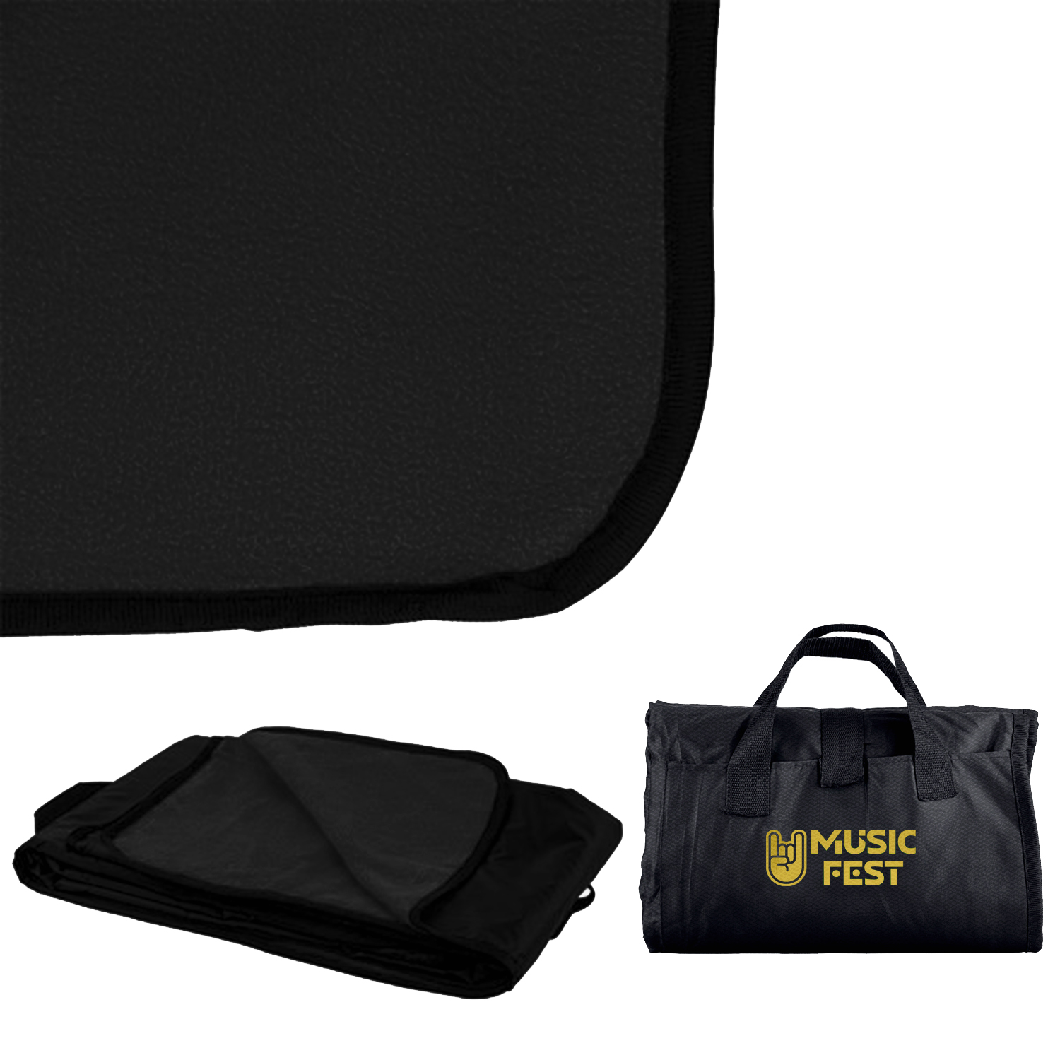 Fleece / Nylon Picnic Blanket 31