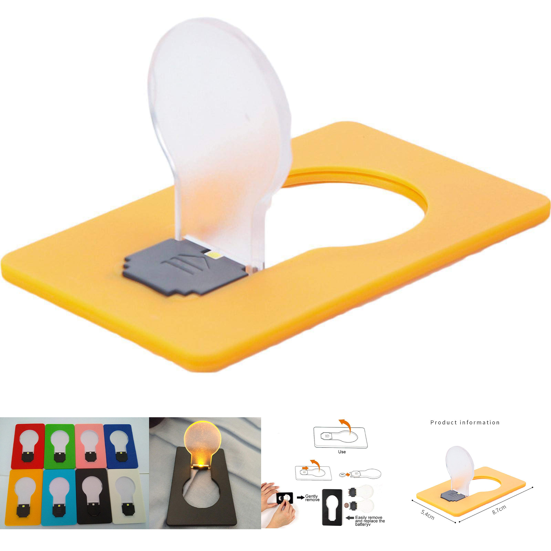 Portable Pocket LED Card Light 2