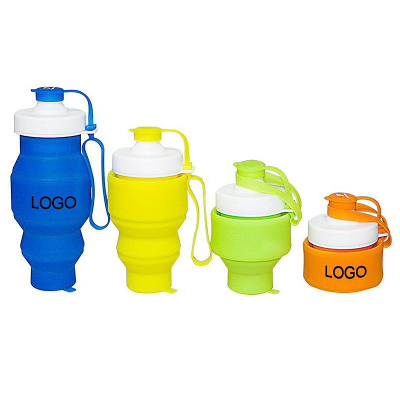 Collapsible Silicone Travel Water Bottle 3