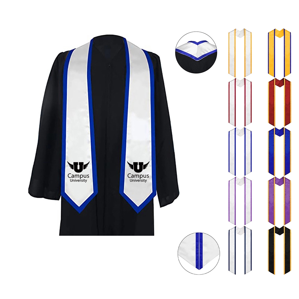 Graduation Stole with Trim 9
