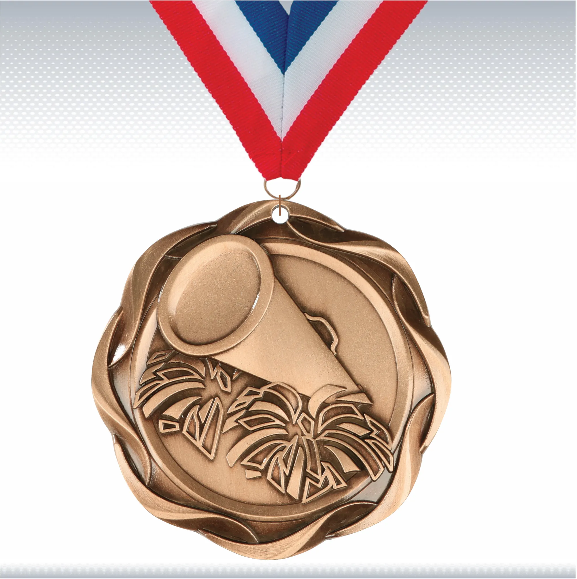 3" Fusion Cheer Medal 4