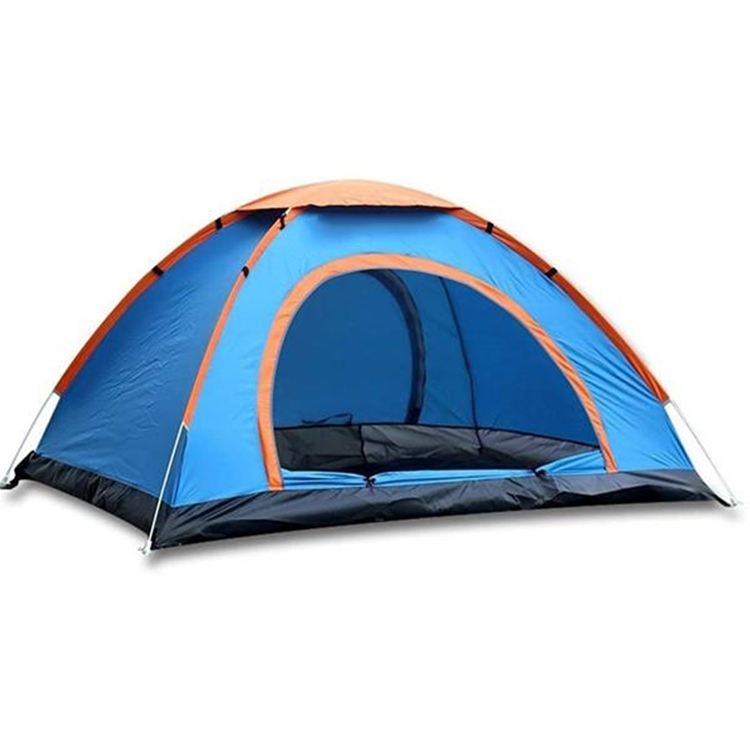 Casual Camping Tent Made of Silver and polyester 2
