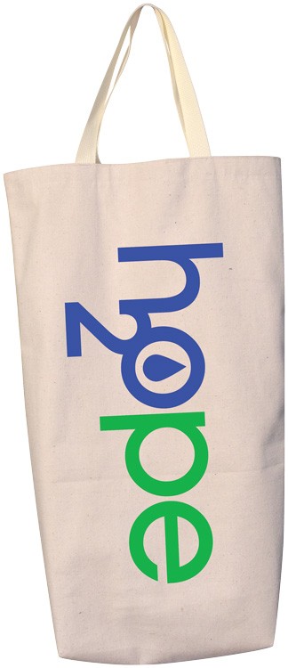 Tall Jumbo Tote Bag, custom tote bag with logo imprint 2