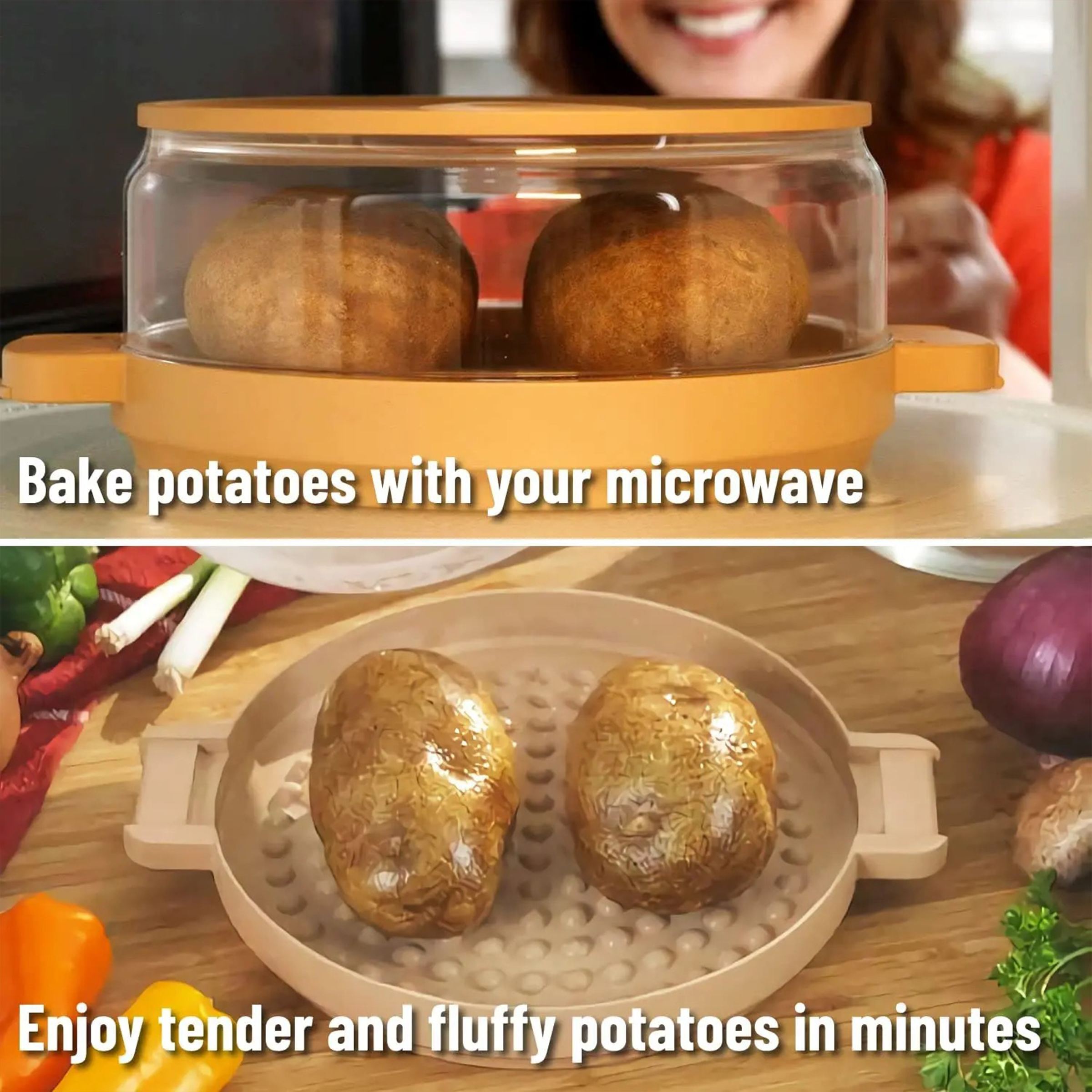 Abs Kitchen Microwave And Potato Oven 6
