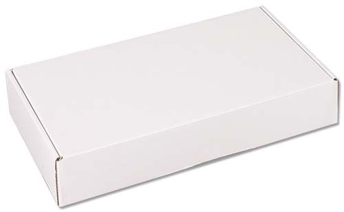 11 1/4" x 6 1/4" x 2" - E-Flute Outside Tuck Box 1