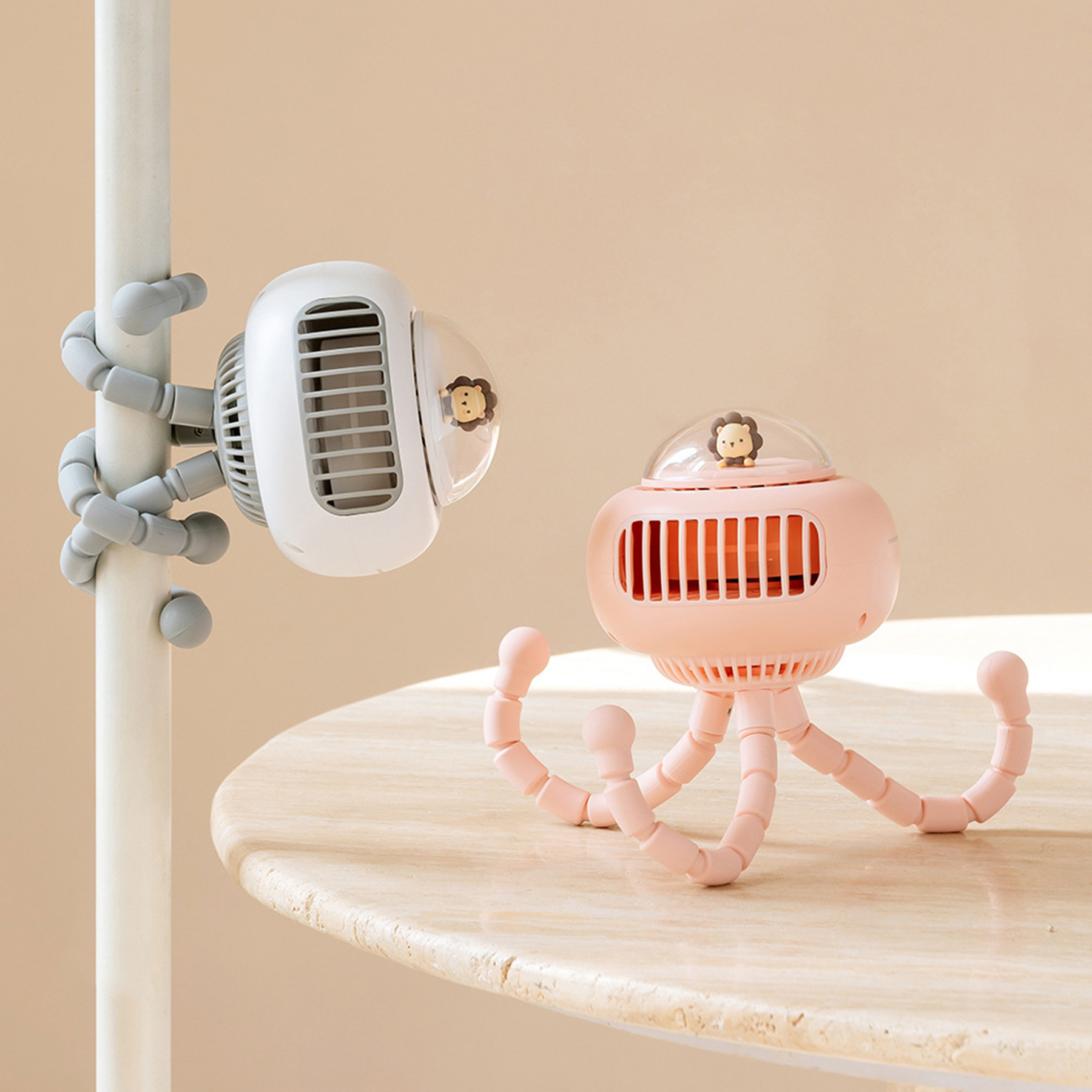 Rotatable Stroller Fan 4