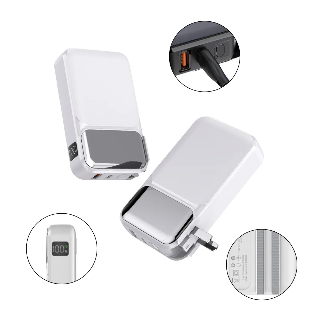 Durable Solar Power Bank for Outdoor Charging 6