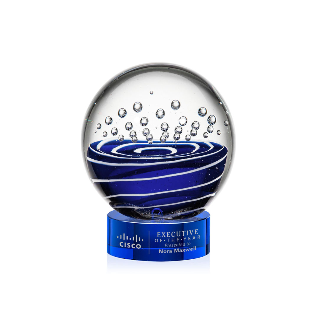 Tranquility Award on Stanrich Base - Blue 7