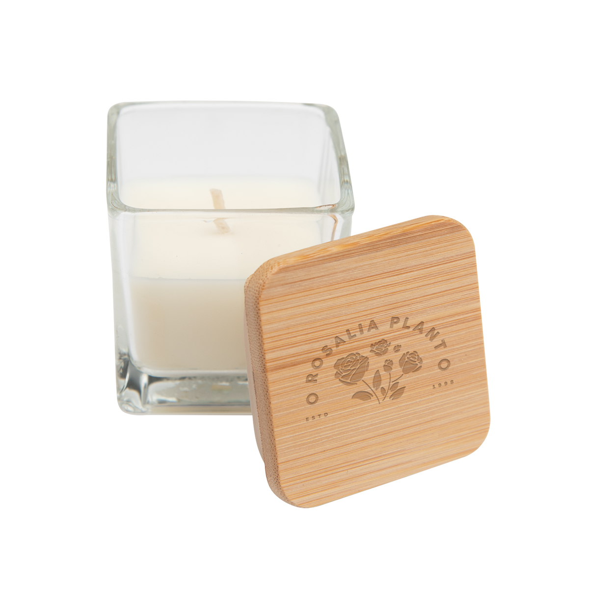Mini Candle With Bamboo Lid 4