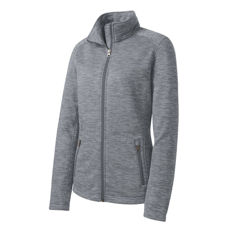 Port Authority Women's Digi Stripe Fleece Jacket. 9