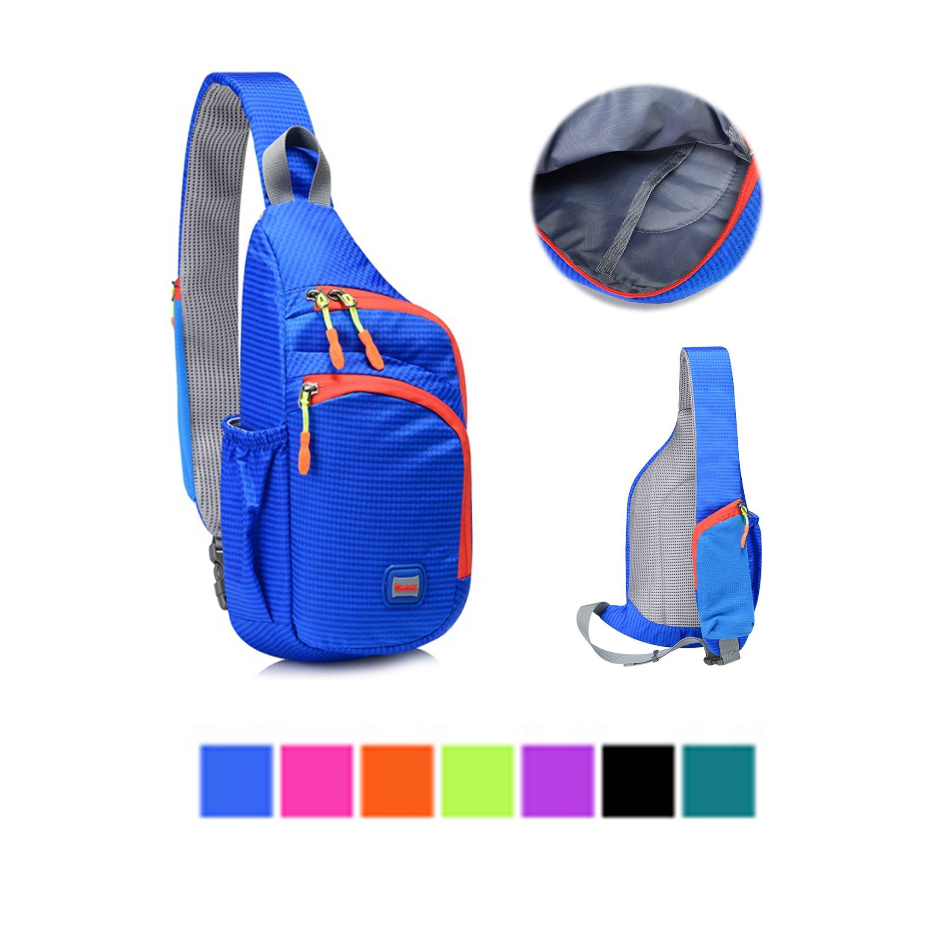 Waterproof Diagonal Shoulder Chest Bag 4