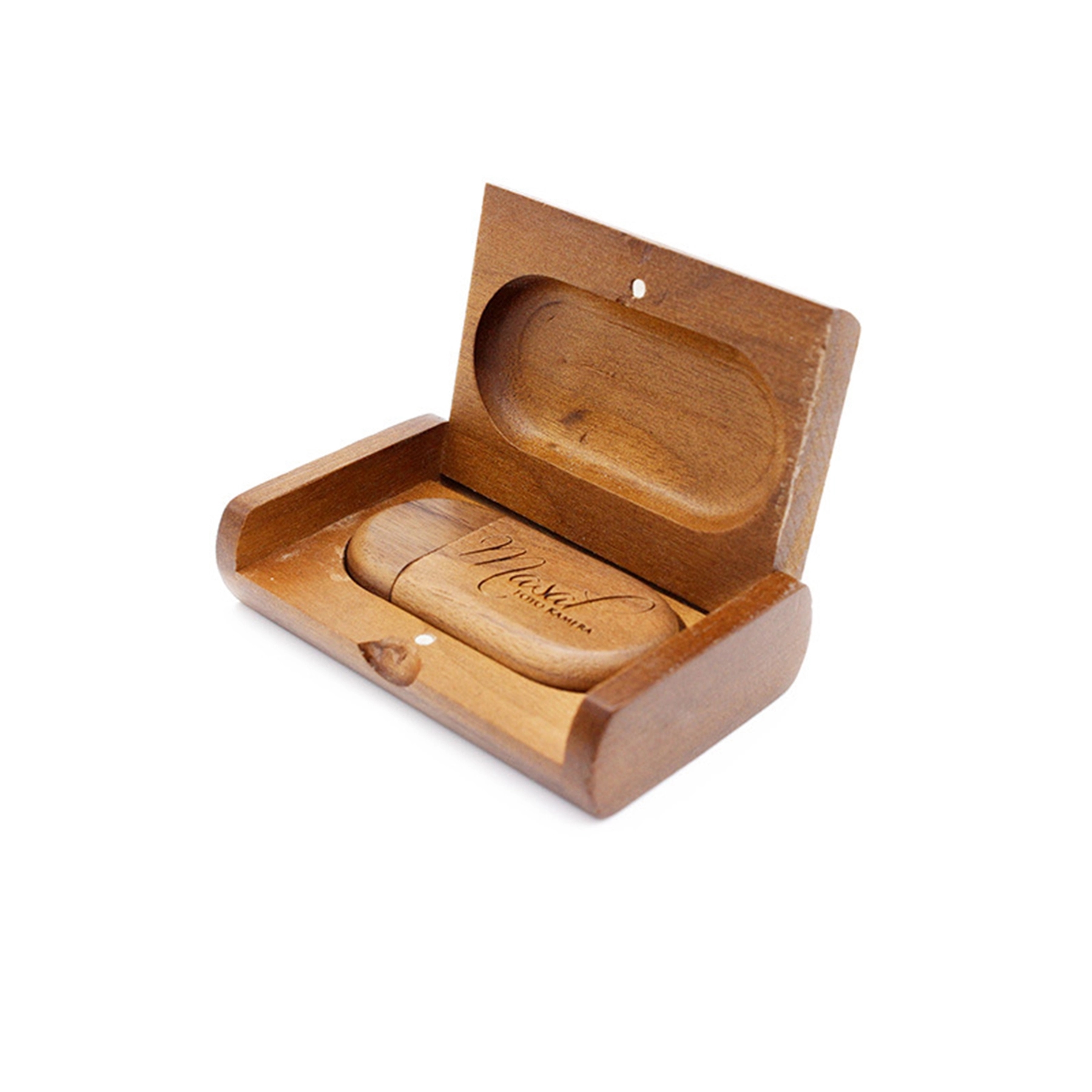 8GB Bulk Wooden USB Drives Thumb Zip Memory Stick with Box 8