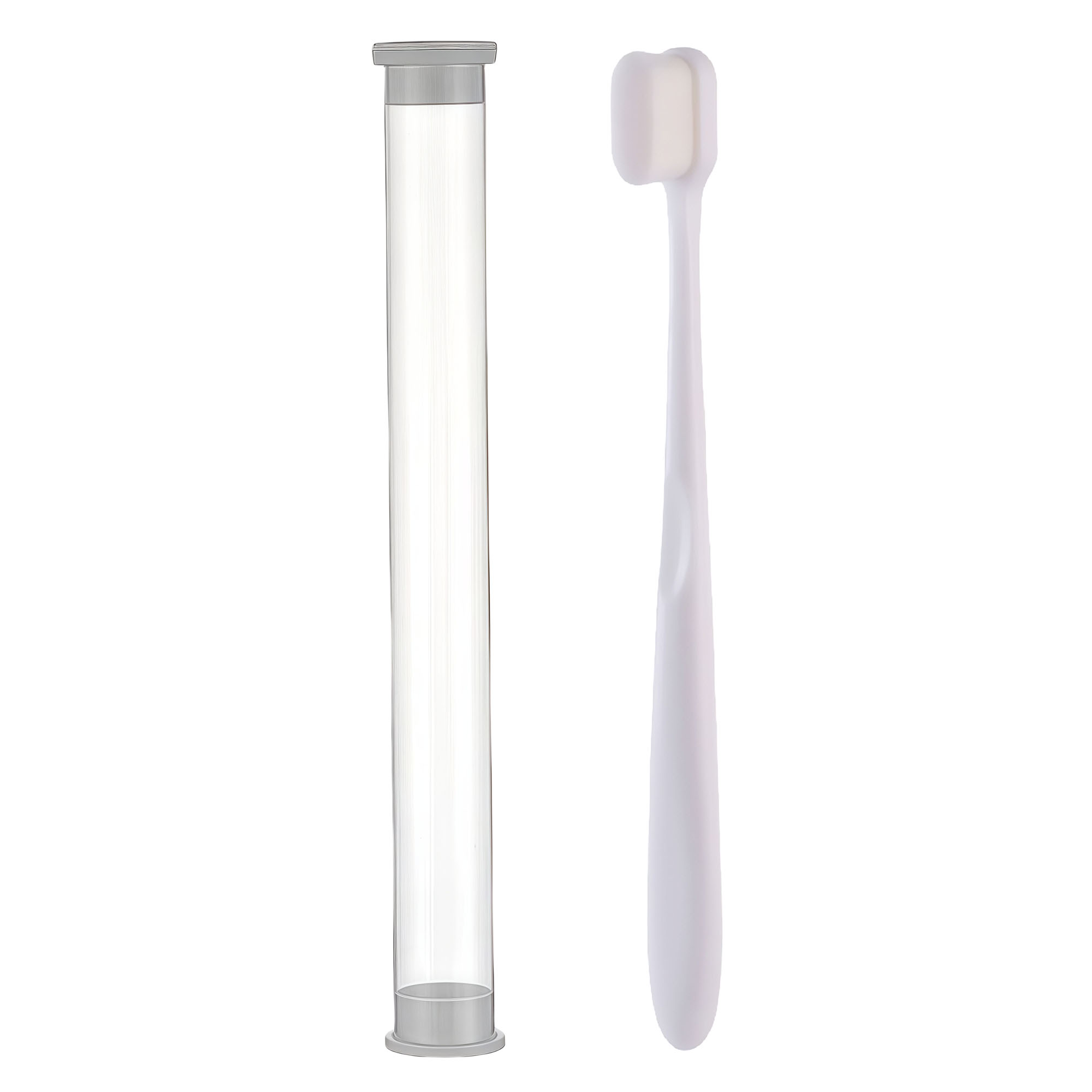 Ultra Soft Bristles Flat Head Toothbrush for Couples 5