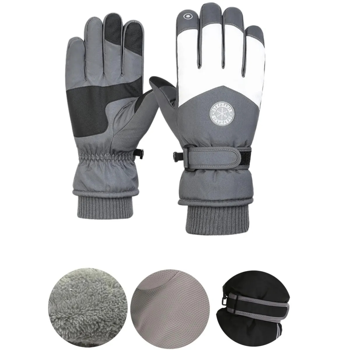 Winter Warm Ski Snow Gloves 5