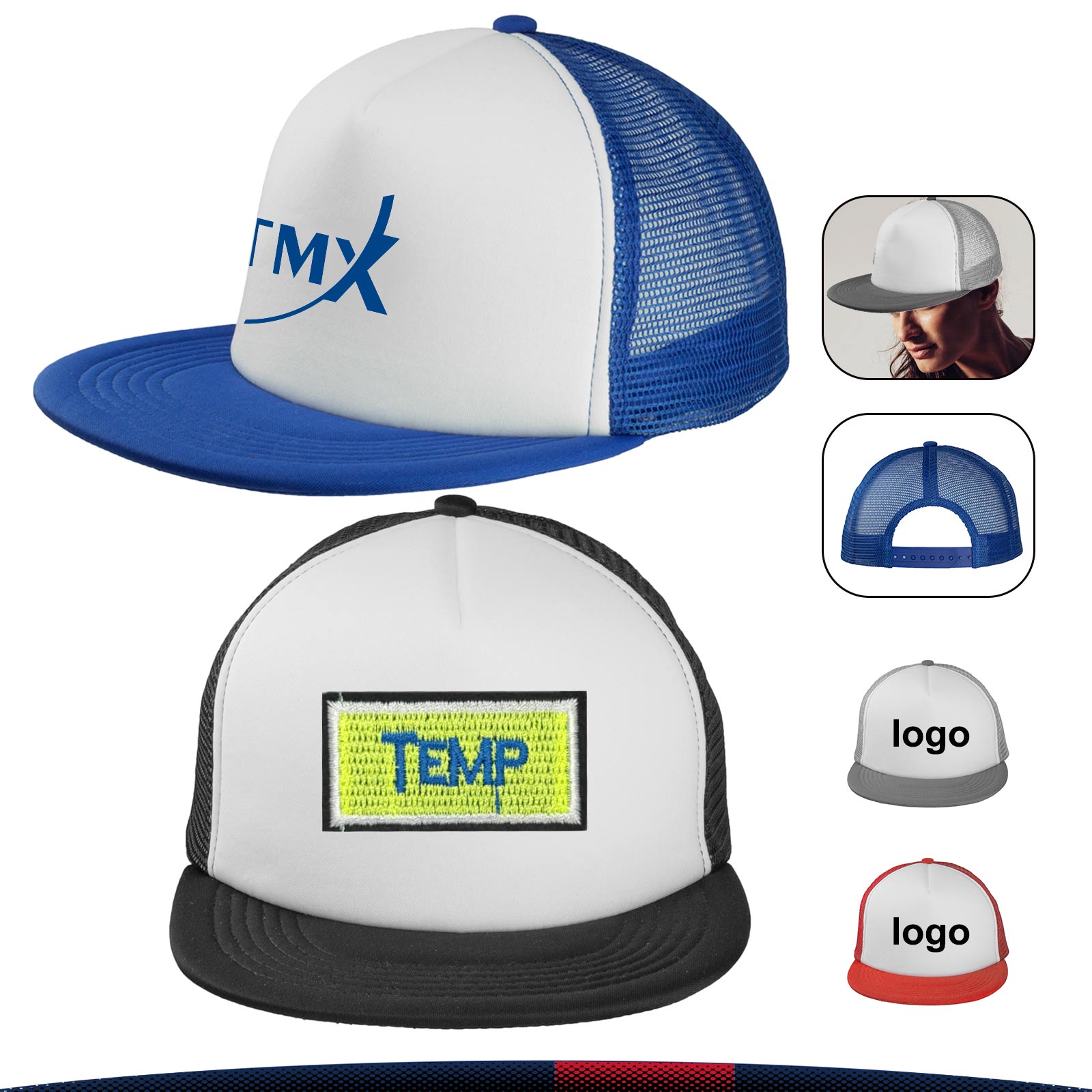Yates Unstructured Trucker Hat 4