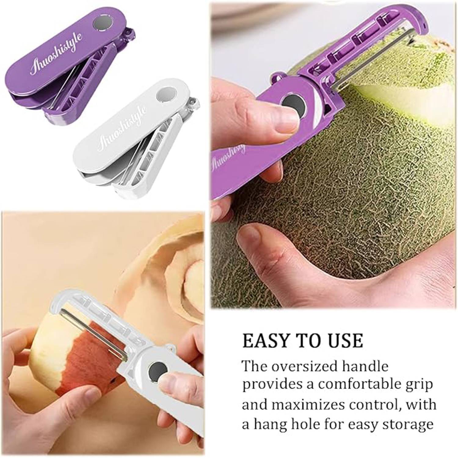 Folding storage home exterior stainless steel paring knife 5