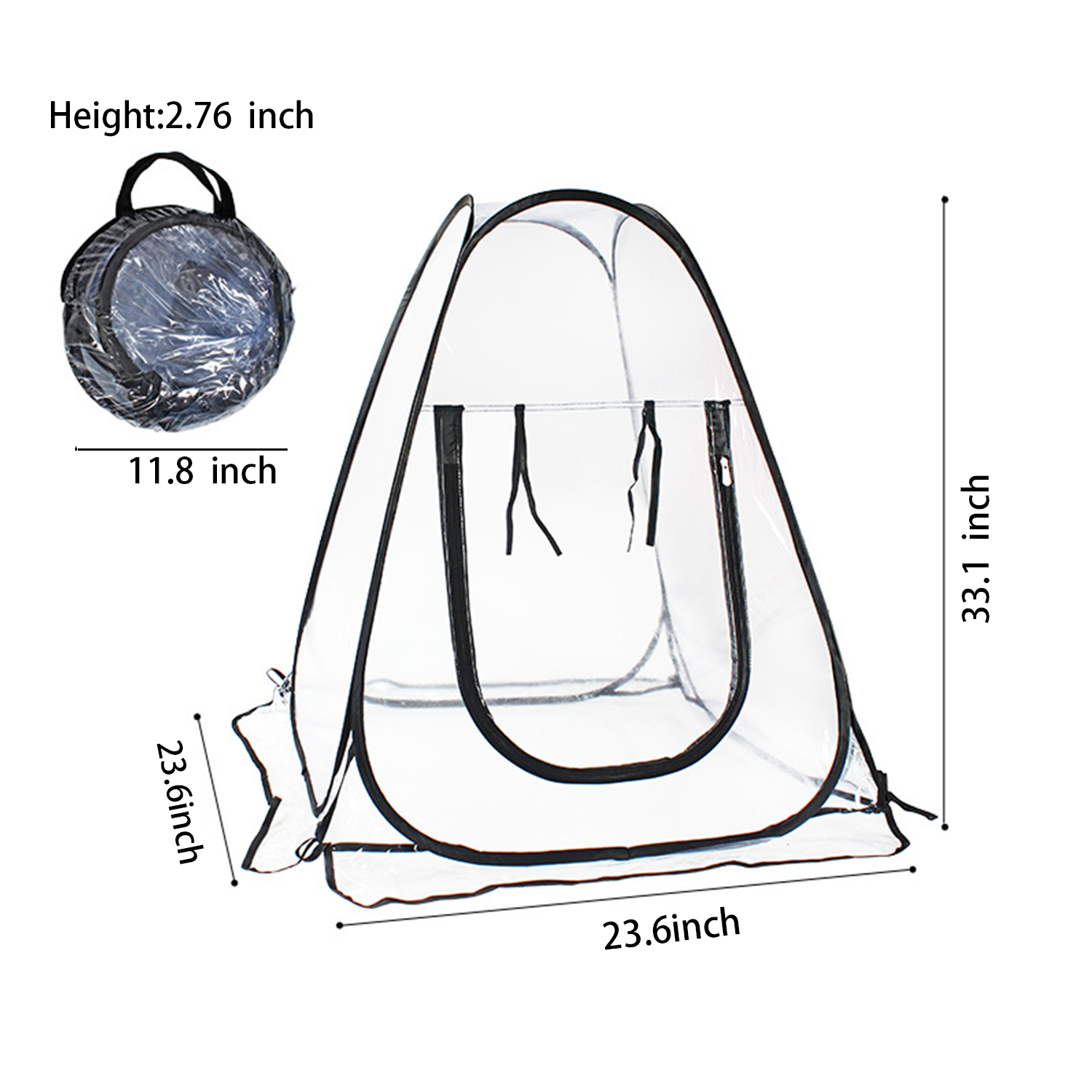 Portable PVC Foldable Mini Greenhouse 7