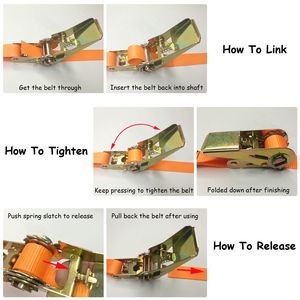 Strap Belt With Ratchet Buckle 29