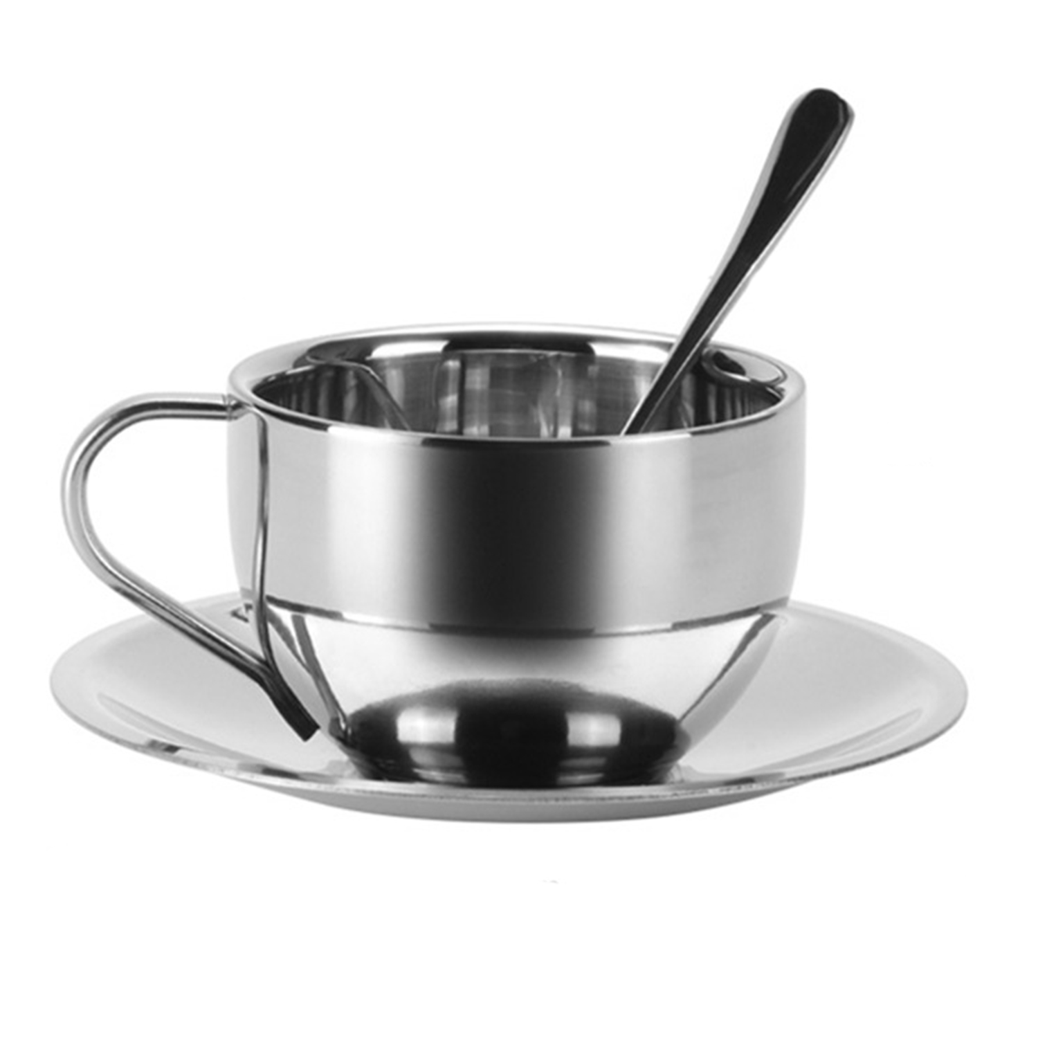 6oz Stainless Steel Coffee Cup Set 3