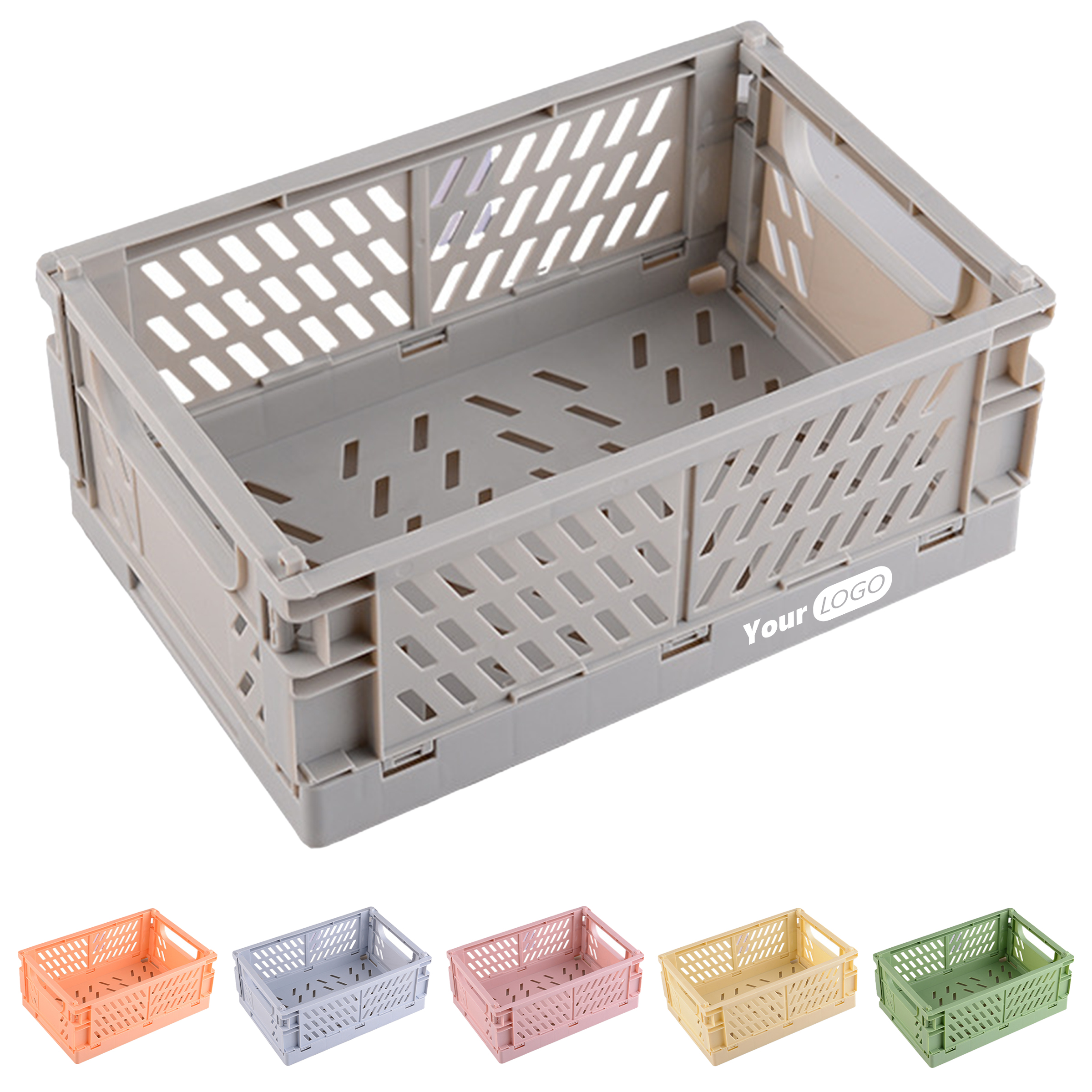 Polypropylene Foldable Storage Basket For Home Use 4
