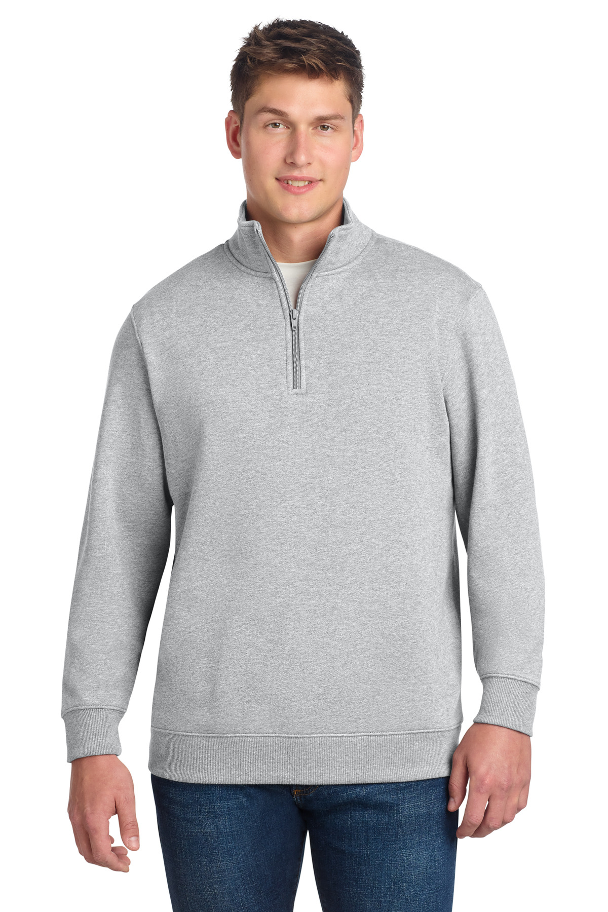 Sport-Tek 1/4-Zip Sweatshirt. ST253, custom hoodie or sweatshirt with logo imprint 82