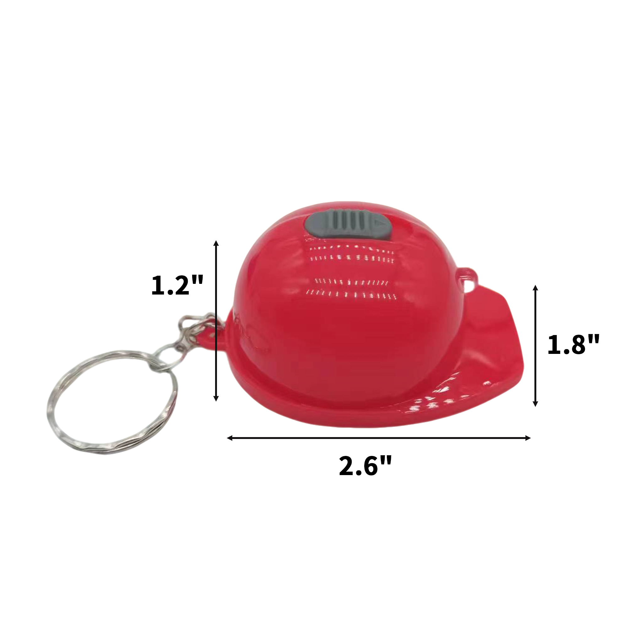 ABS Metal Novelty Hat Bottle Opener Keychain 3