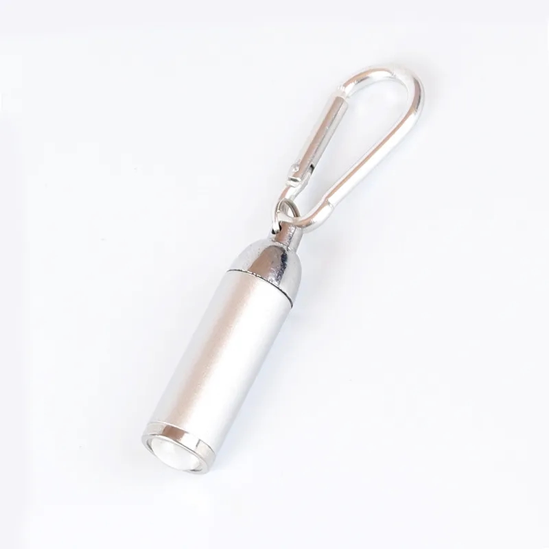 Mini LED Keychain Flashlight With Carabiner 7