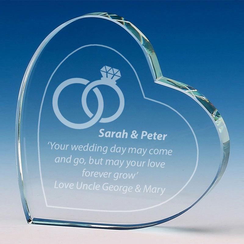 Optic Crystal Heart Award 2