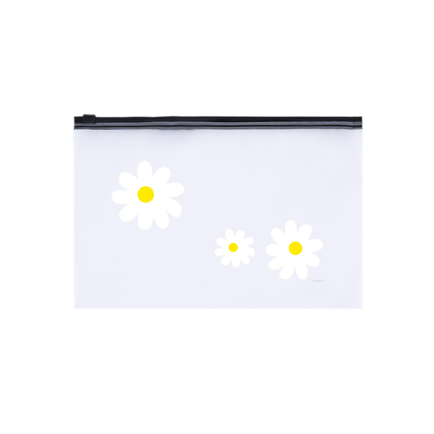 Frosted Transparent Zipper Storage Bag 5