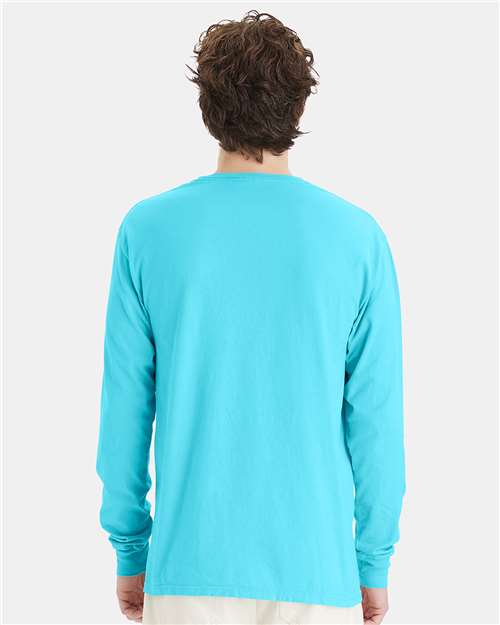 Unisex Garment-Dyed Long Sleeve T-Shirt - GDH200 198