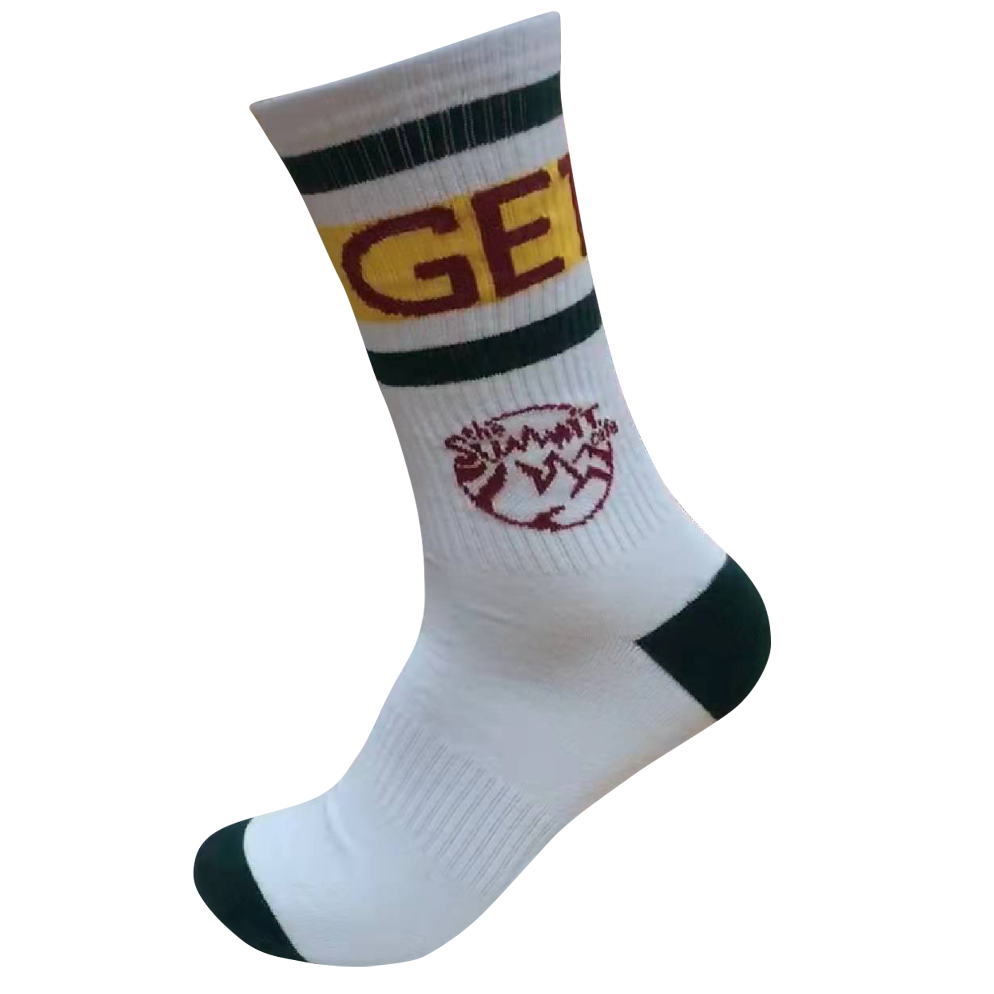 Bamtton™Premium Knit Jacquard Cotton Athletic Crew Socks 9