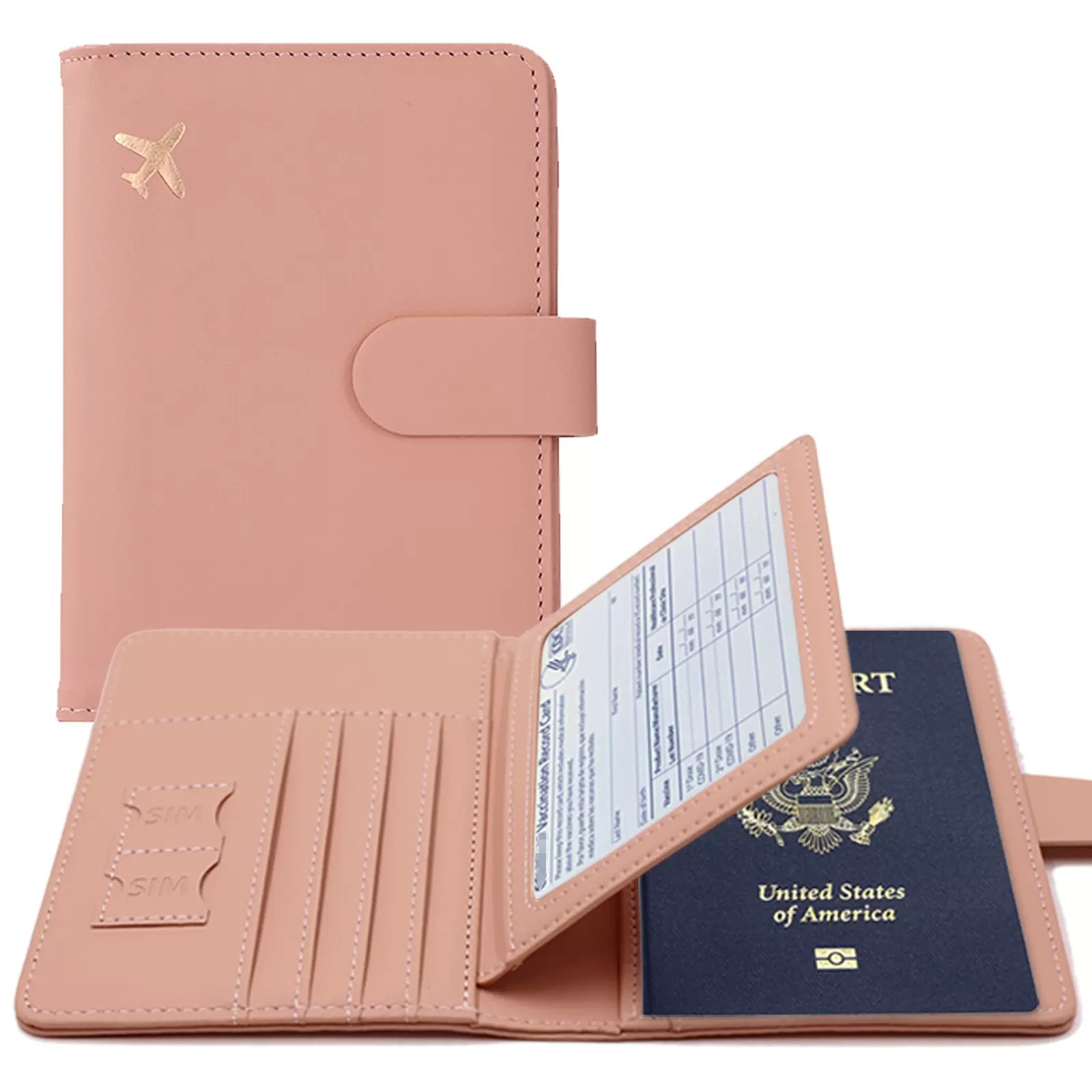 Rfid Passport Holder Covers Case 2
