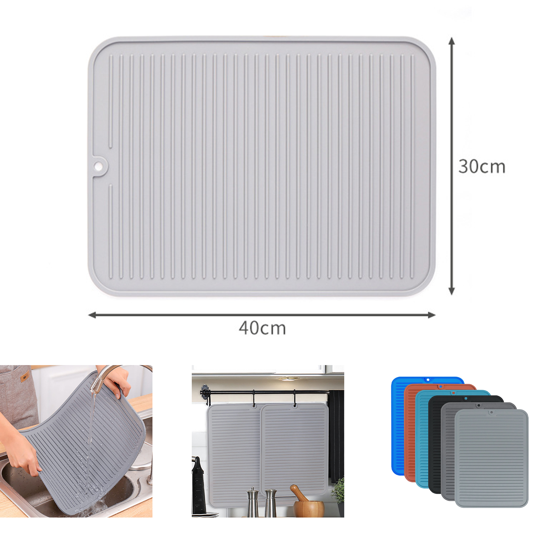 Silicone Dish Drying Mat 2