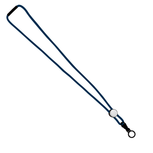 3/16" Nylon Cord Lanyard with Snap-Buckle Release, Standard O-Ring & Slider 53