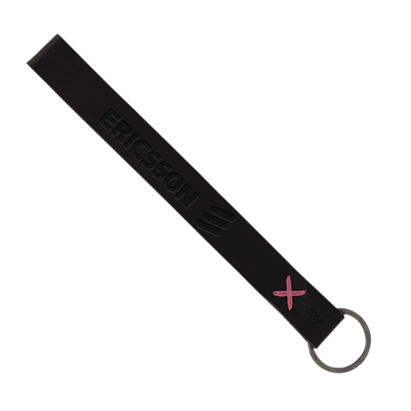Hayward Leather Wrist Keychain with Metal Split-Ring 56