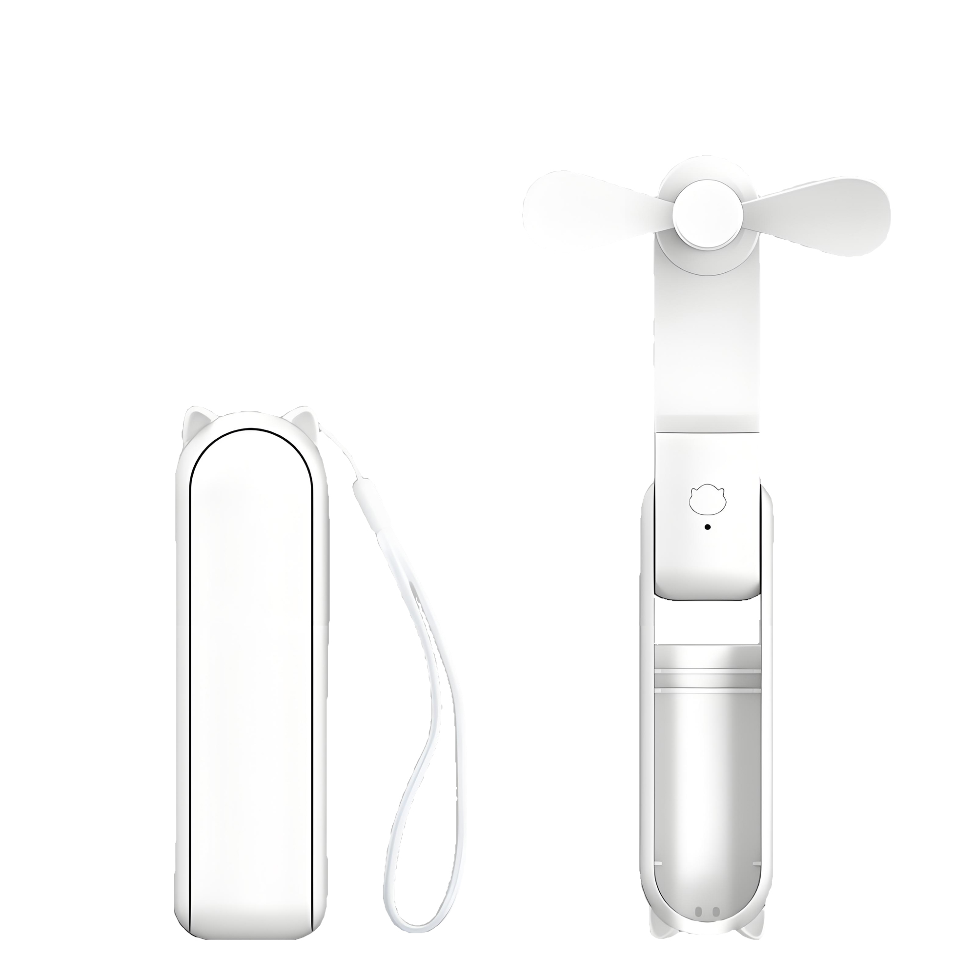 Portable Handheld Fan with Built-in Power Bank 4