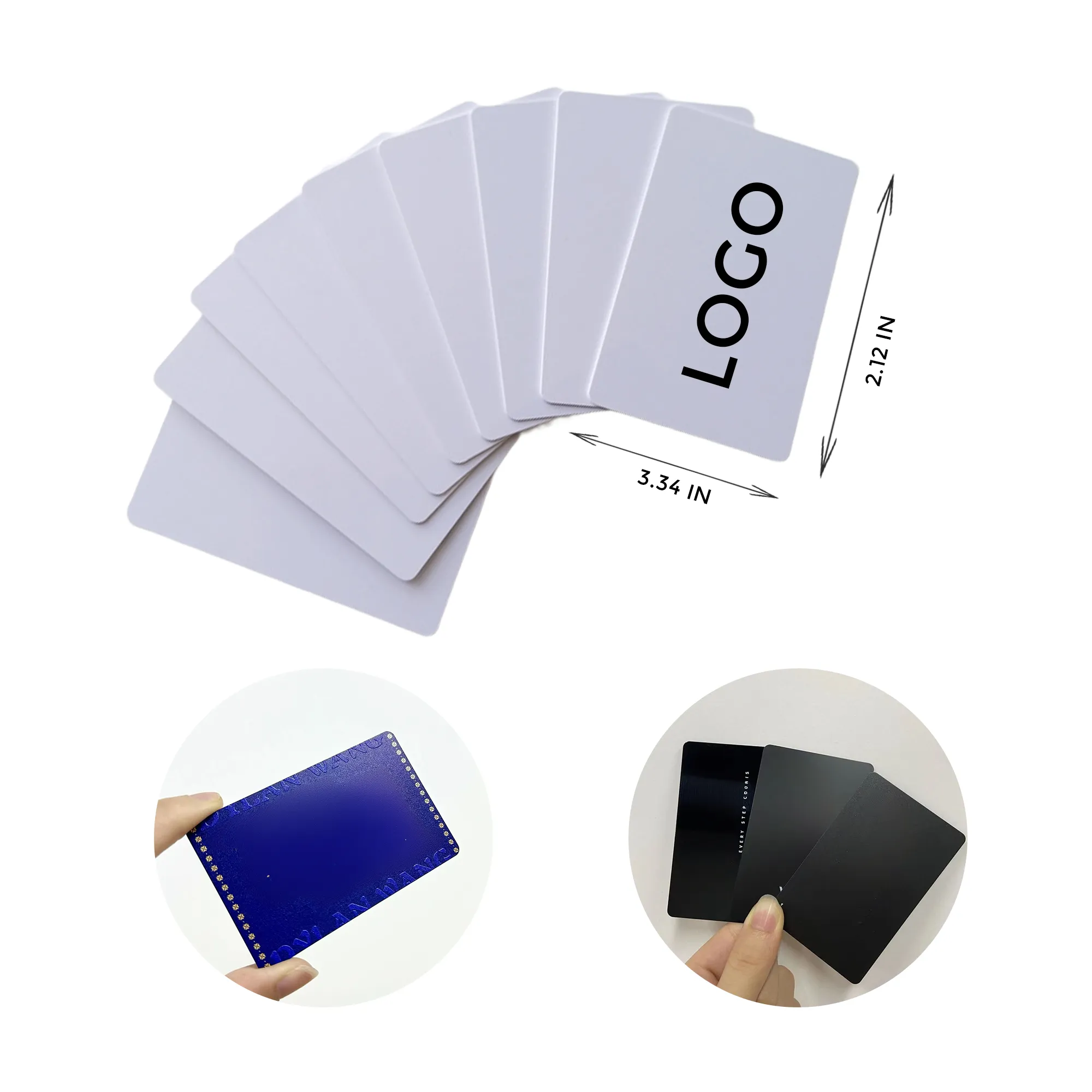 MOQ 50 PCS PVC Plastic Identity Card