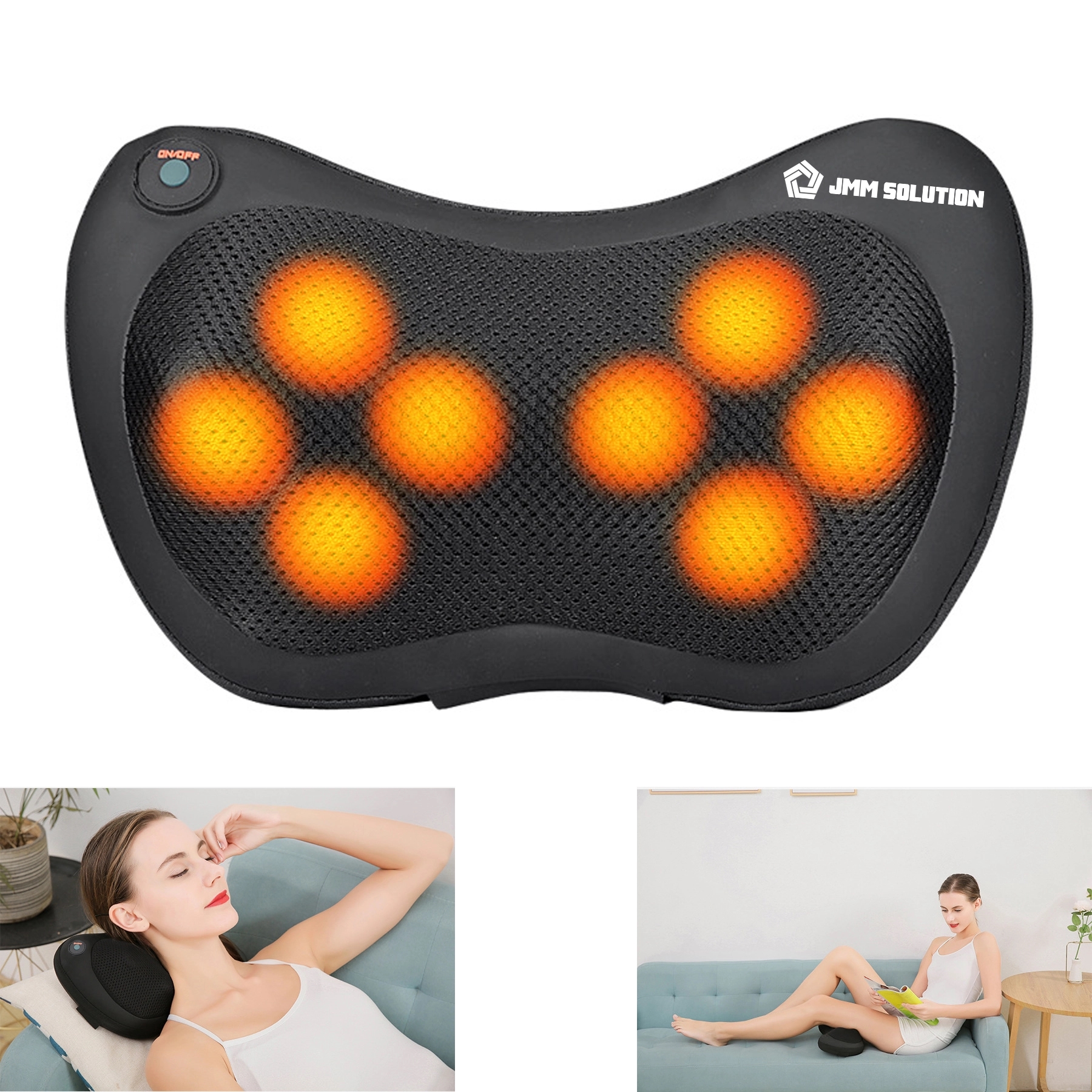 Neck Pillow Massager with Heat 2
